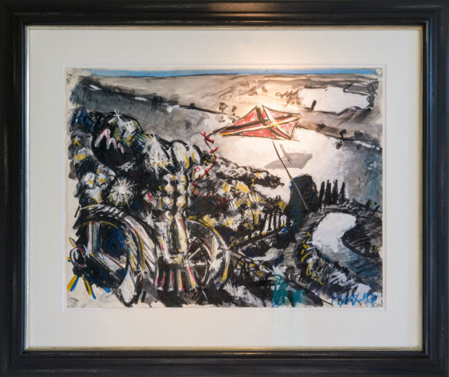 Markus Lüpertz - Die Wacht am Rhein